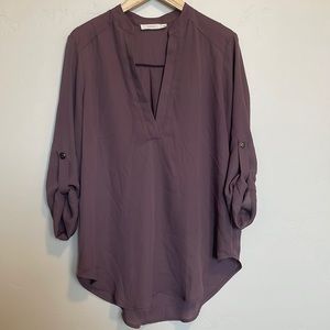 Purple blouse